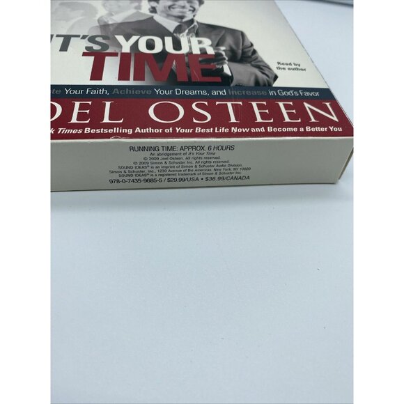 It's Your Time by Joel Osteen (Audiobook 2009) CD - Picture 8 of 11